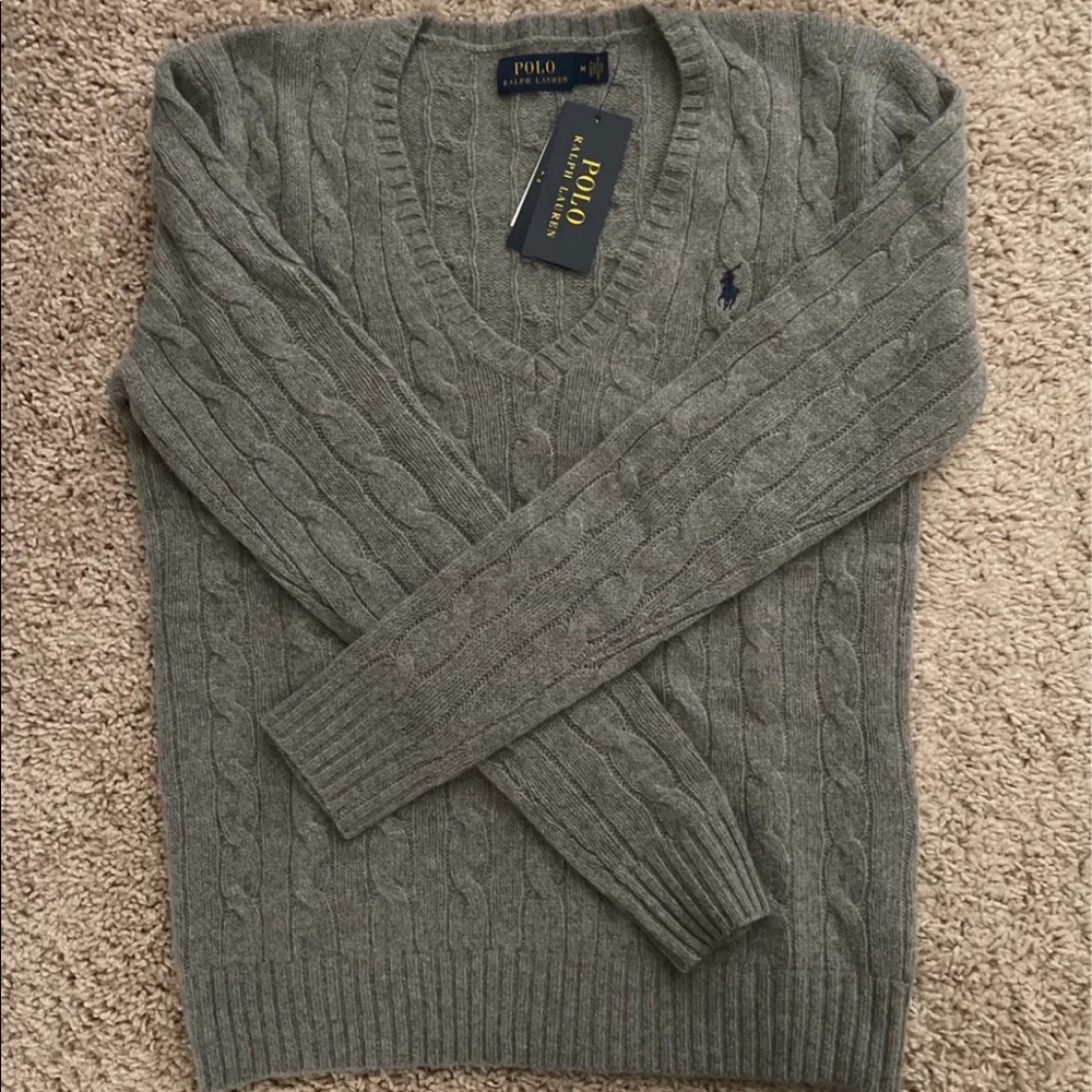 Polo Ralph Lauren Cable Wool-Cashmere Sweater